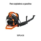 Boquilla recta para sopladora a gasolina SOPLA-26, TRUPER 2