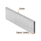 Caja con 5000 grapas corona 1/4' calibre 18, 38mm p/ENNE-120 3