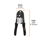 Pinza ponchadora para cables RJ-45, TRUPER EXPERT 2
