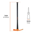 Talacho-hacha 2.5 lb, mango fibra de vidrio 36', TRUPER 3