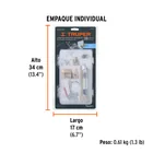 Juego de 18 accesorios neumáticos, cuerda 1/4' NPT, TRUPER 4