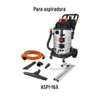 Bolsa para polvo para aspiradora ASPI-16X, TRUPER 2