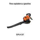Bolsa para sopladora / aspiradora a gasolina SOPLA-26T 2