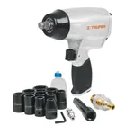 Kit de llave (pistola) de impacto 1/2', estuche plástico 3