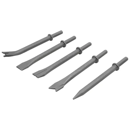Juego de 5 cinceles para martillo neumático TPN-711, TRUPER