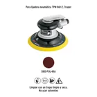 Pad de vinil para lijadora neumática TPN-861, TRUPER 4