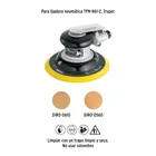 Pad para lijadora neumática TPN-861, fijación hook and loop 4