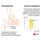 Bomba presurizadora jet hierro 1 HP con control, TRUPER 3