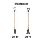 Mango para raspadores puño 'Y' SCR-4D y SCR-7D, 43', TRUPER 3