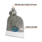 Azadón oreja y martillo No. 1 de 2.6 lb, sin mango, TRUPER 2