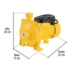 Bomba centrífuga para agua modelo europeo, 1/2 HP, PRETUL 3