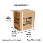 Desarmador plano 3/16 x 4' mango Comfort Grip, PRETUL 8