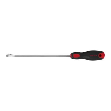 Desarmador plano 1/4' x 8'mango Comfort Grip, PRETUL