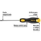 Desarmador cabinet 3/16 x 4' mango Comfort Grip, PRETUL 4