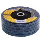 Disco laminado 7', grano 40 centro 7/8', fibra, PRETUL 5