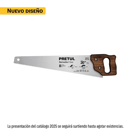Serrucho 20' PRETUL