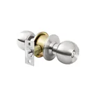 Combo cerraduras, llave-llave, cromo, HERMEX BASIC 1