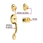 Jaladera y perilla, Berna llave-llave, LB, BASIC 4