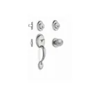 Jaladera y perilla, Berna llave-llave, cromo mate, BASIC 1