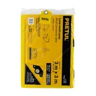 Lona de polietileno 3 x 3 m, amarilla, 110 g/m2, PRETUL 3