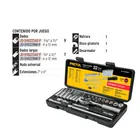 Juego de 22 herramientas 1/4' std para mecánico, PRETUL 2