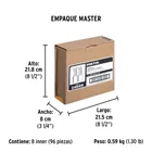 Bolsa con 2 carbones de repuesto para CALA-P3, PRETUL 5