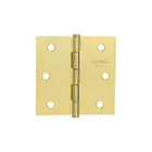 Bisagra cuadrada 2-1/2',acero latonado, cabeza plana, BASIC 1