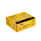Bisagra cuadrada 2-1/2',acero latonado, cabeza plana, BASIC 4
