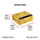 Bisagra cuadrada 2-1/2',acero latonado, cabeza plana, BASIC 5
