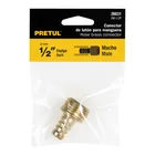Conector 1/2' macho de latón laminado, PRETUL 3
