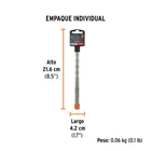 Broca SDS Plus 3/8 x 6', TRUPER 5