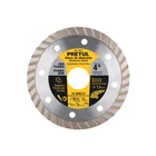 Disco de diamante de 4' x 1.2 mm, rin turbo, PRETUL 1