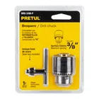 Broquero 3/8' con llave, cuerpo moleteado, PRETUL 3