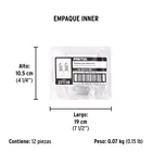 Bolsa con 2 carbones d/repuesto p/ROTO-1/2P6 y 3/8P6, TRUPER 4