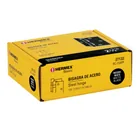Bisagra cuadrada 2-1/2', acero negro mate cabeza plana BASIC 4