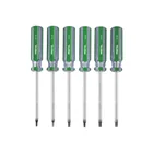 Juego de 6 desarmadores Torx mango de PVC, PRETUL 1