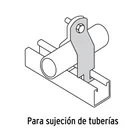 Abrazadera para perfil monocanal de 1', VOLTECK 3