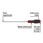 Desarmador plano 5/16' x 10' mango Comfort Grip, PRETUL 4