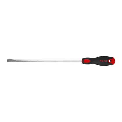 Desarmador plano 3/8' x 12' mango Comfort Grip, PRETUL
