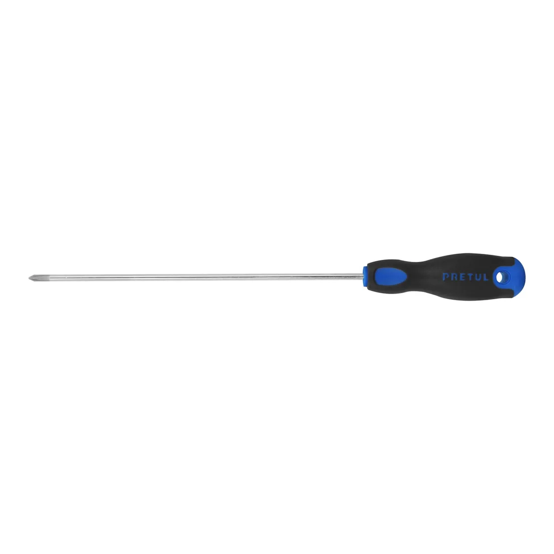 Desarmador de cruz 1/8' x 4' mango Comfort Grip, PRETUL