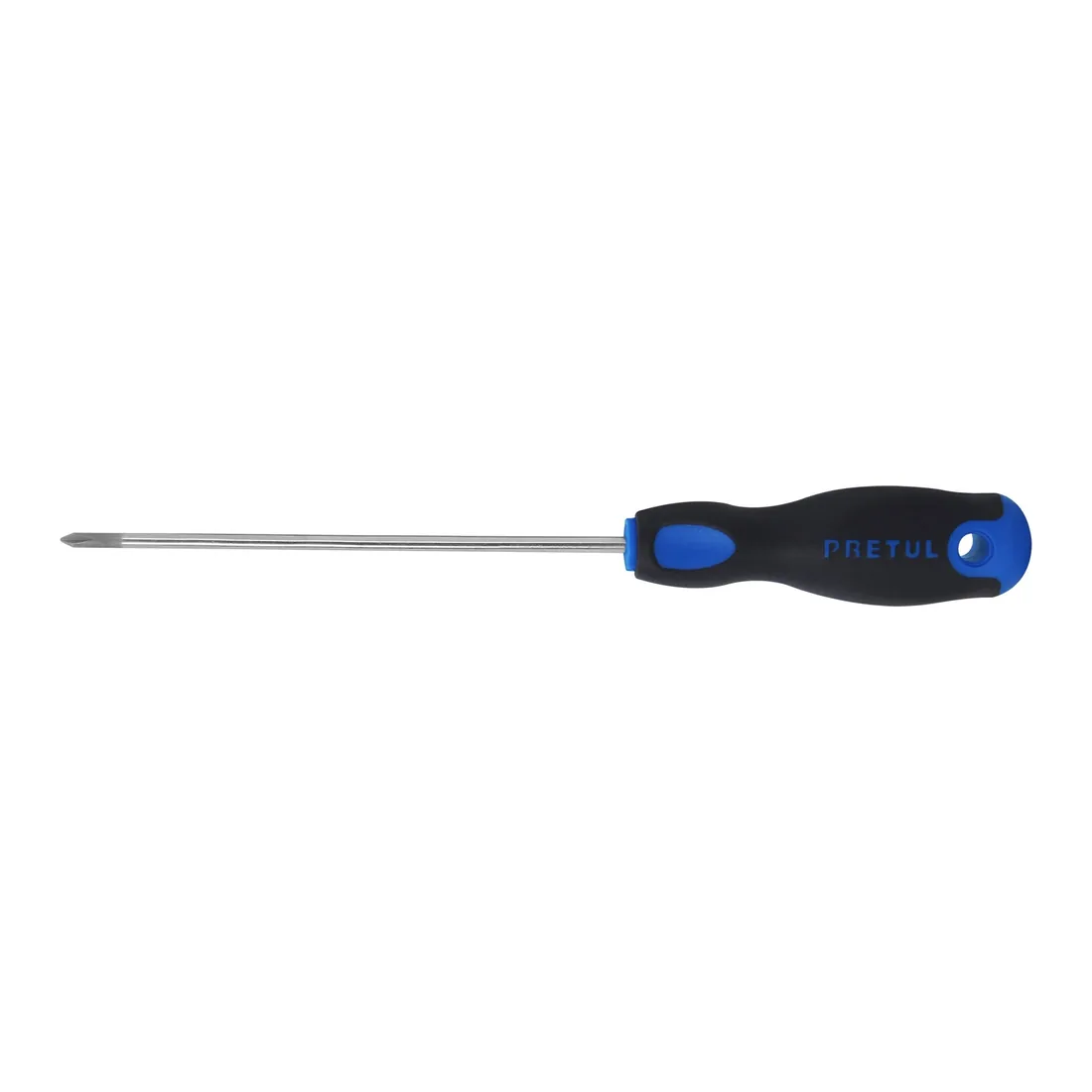 Desarmador de cruz 1/8' x 6' mango Comfort Grip, PRETUL