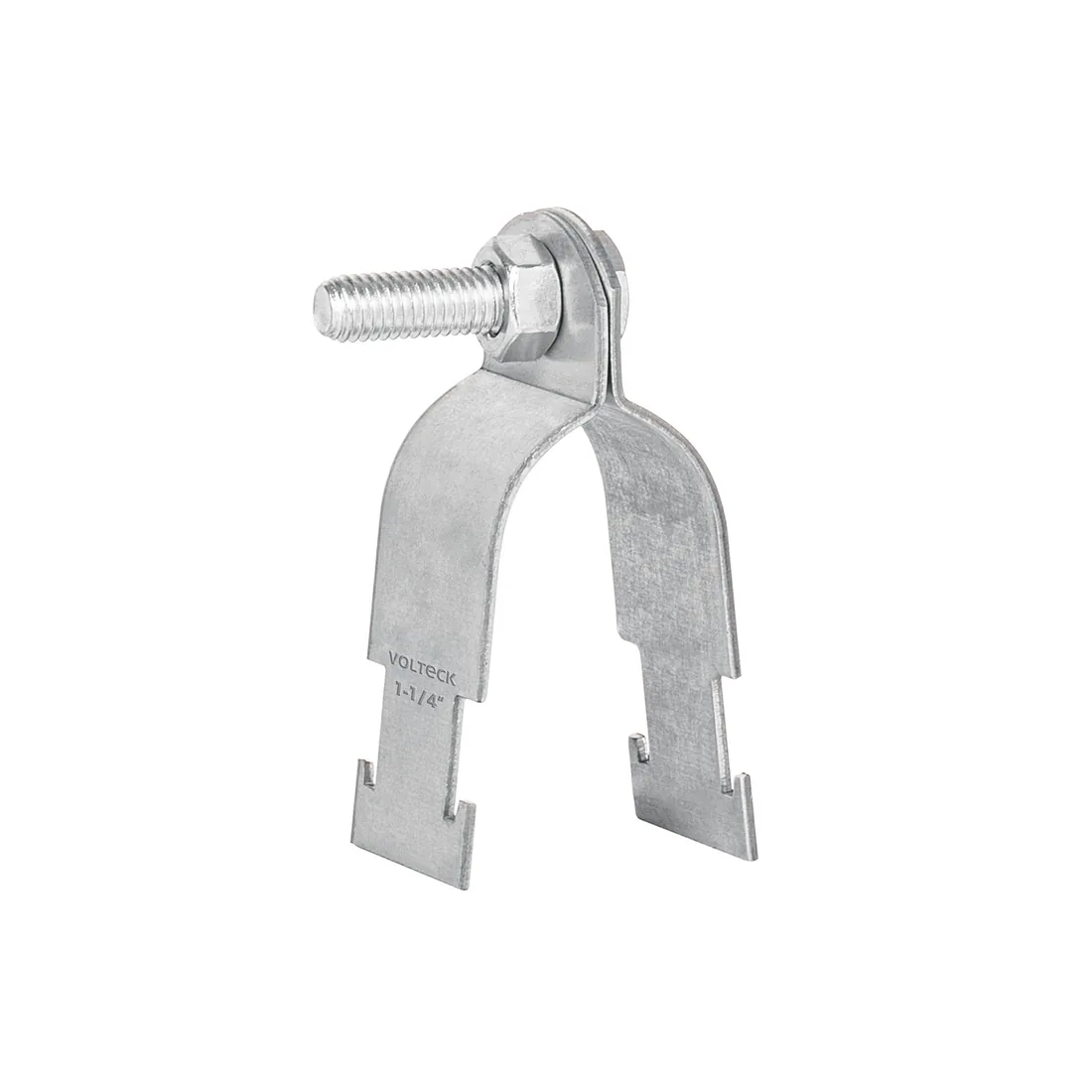 Abrazadera para perfil monocanal de 1 1/4', VOLTECK