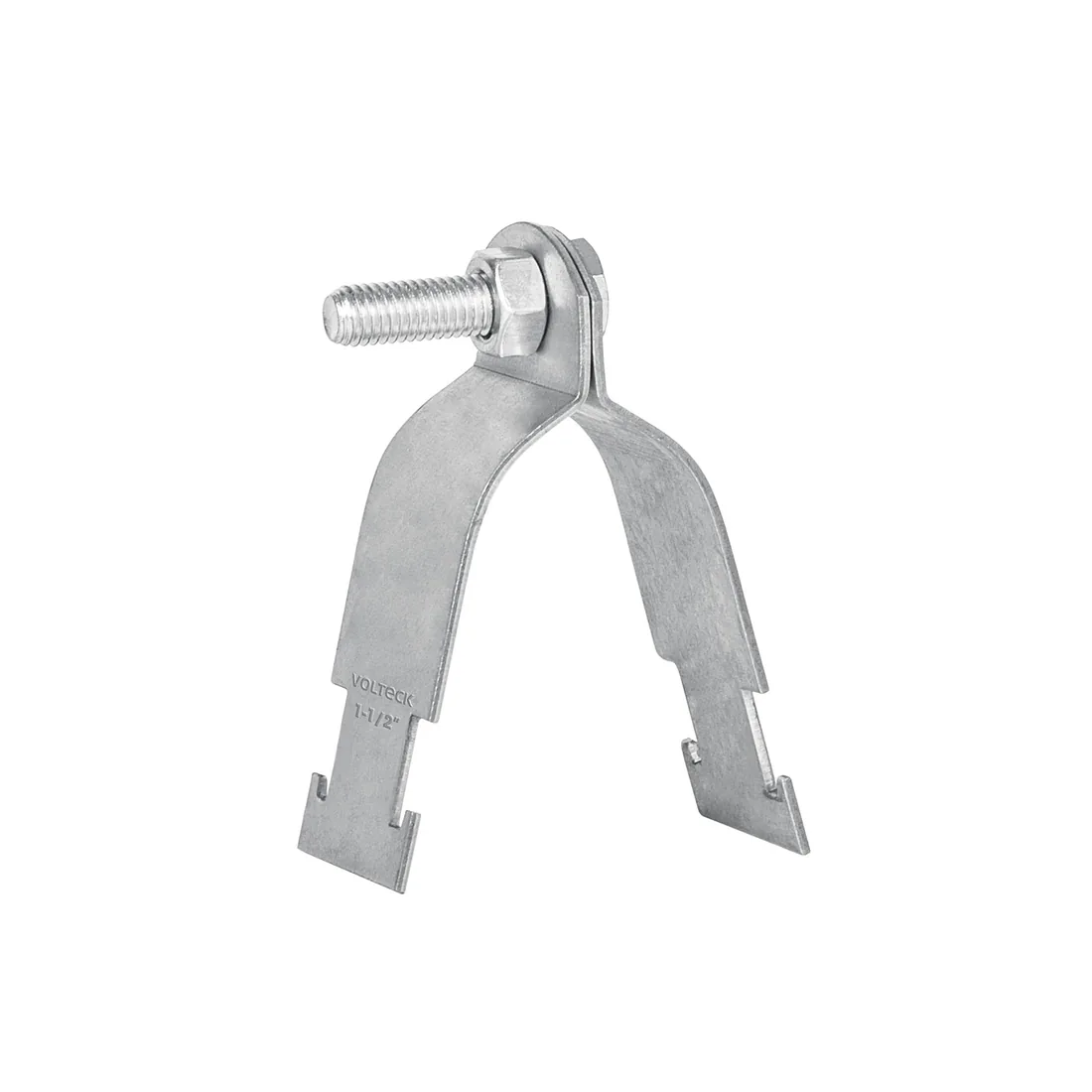 Abrazadera para perfil monocanal de 1 1/2', VOLTECK