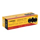 Combo cerraduras, llave-llave, negro, HERMEX BASIC 6
