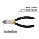 Pinza de corte diagonal 6' mango de vinil, a granel, PRETUL 2