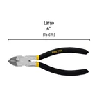 Pinza de corte diagonal 6' mango de vinil, a granel, PRETUL 3