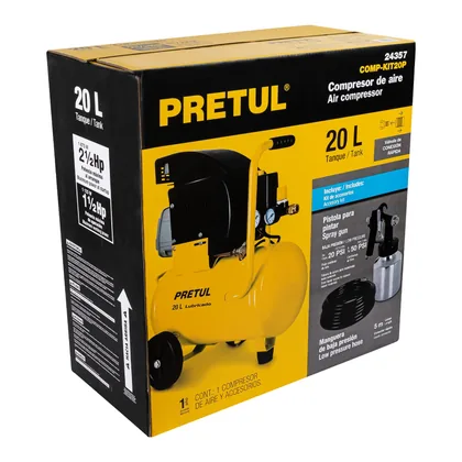 Caja de empaque de repuesto para COMP-KIT20P, PRETUL