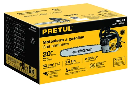 Caja de empaque de repuesto para MOT-5220P, PRETUL