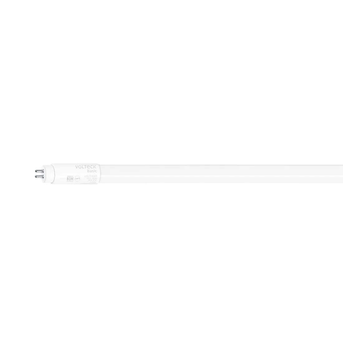 Tubo LED T5 8W G5, 6500K blanca fría, opalino, BASIC