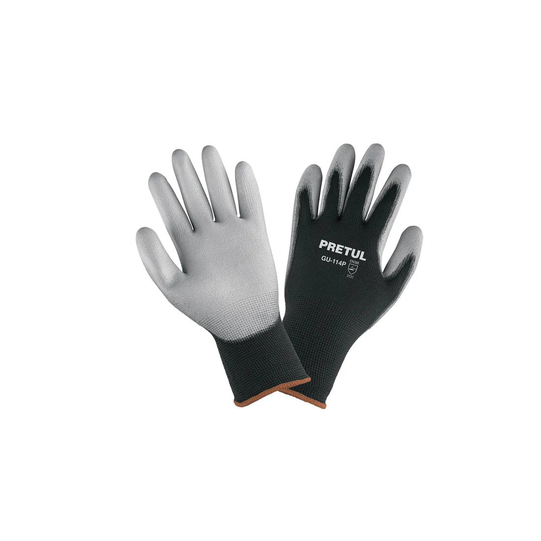 Guantes de nylon recubiertos de poliuretano, XG, PRETUL